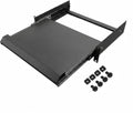 2U Keyboard Tray 12" Depth -Universal 19" Rack Mount Sliding Shelf by Pxoerzy