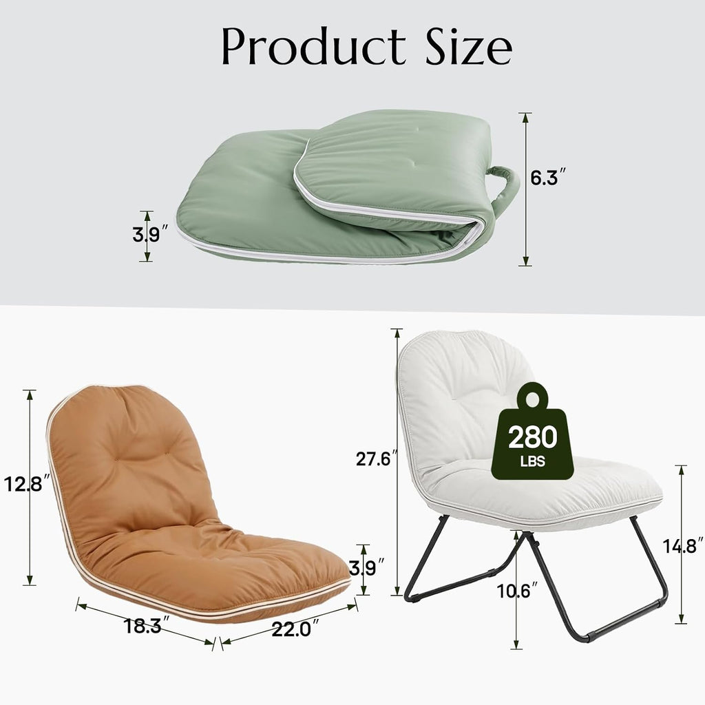 ZonLi Adjustable Floor Chair with Back Support - Image 2