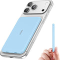for Magsafe Portable Charger, 5000mAh for Magsafe Power Bank with USB C | Camping Essential for Magnetic Battery Pack for iPhone 17/16/15/14/13/12 All Series (Sky Blue) by TRKOY