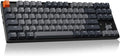 Keychron K8 Tenkeyless Wireless Mechanical Keyboard for Mac, White Backlight, Bluetooth, Multitasking, Type-C Wired Gaming Keyboard for Windows with Brown Switch by Keychron