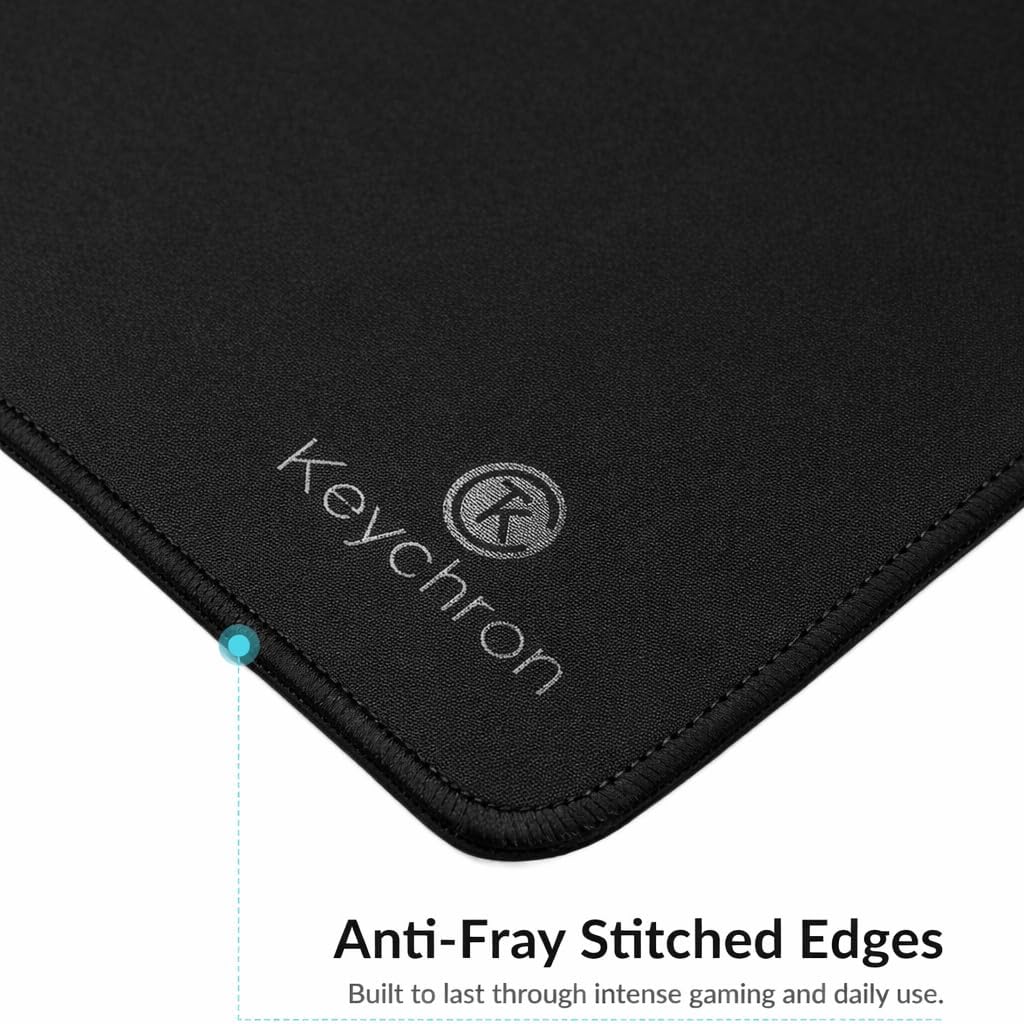Keychron XL Gaming Mouse Pad Desk Mat, 35.4" × 15.7" (900 × 400 mm), Black - Image 4