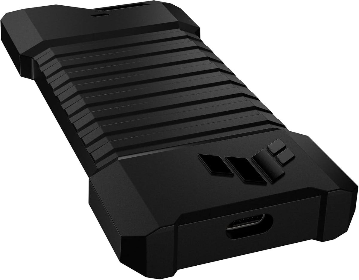 ASUS TUF Gaming A1 External M.2 NVMe SATA PCIe SSD Enclosure - USB-C, M.2 Q-Latch for Easy Installation, Drop Resistance, IP68 Water and dust Resistance, PS5 and Xbox Support,Black, 1 Year Warranty - Image 23