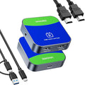 Capture Card for Nintendo Switch, 4K HDMI Capture, USB C 3.0 1080P 60FPS | Audio Video Recorder, low latency, streaming accessories, USB capture card for streaming/gaming, for PS5/Xbox/OBS/Camera/PC by VANGREE