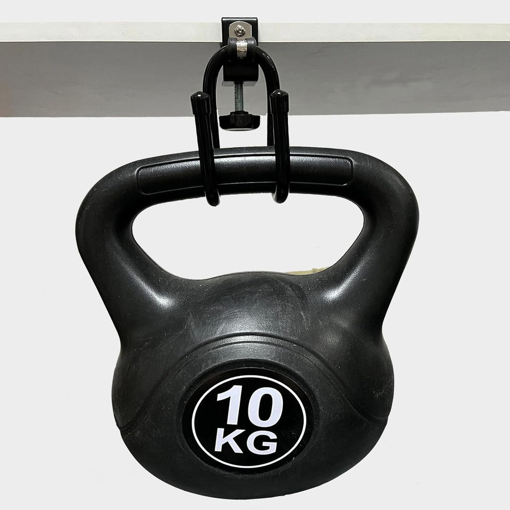AUXPhome 2/PK Portable Desk Mount Hanger, Strong Table Hanger Hooks for Backpack, Hard hat, Cords,Bags,Mug,Towels, Shoes, Toys, Umbrella, Cap,Headphone,Purse,Handbag,etc for Table Desk, Under Counter - Image 3