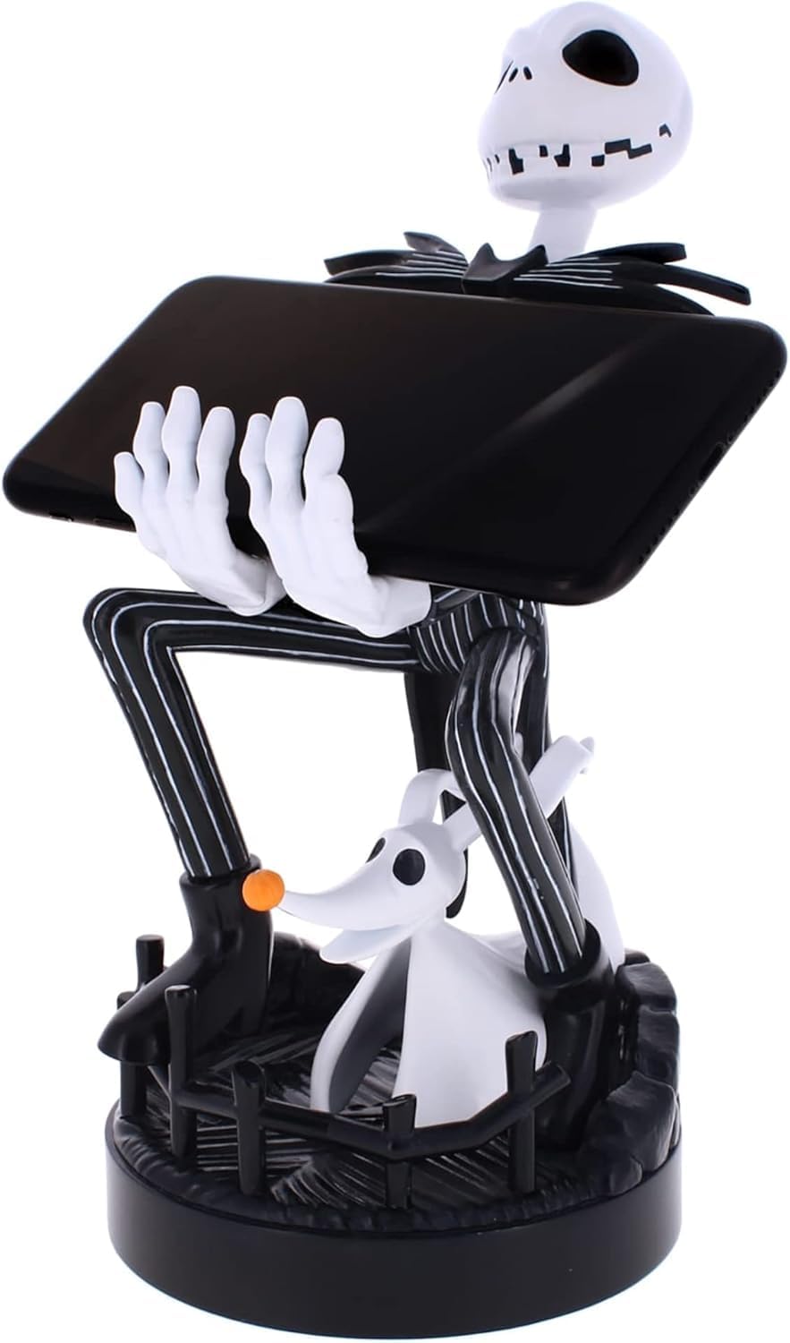 Exquisite Gaming Cable Guys: Disney/NBX Jack Skellington Phone Stand & Controller Holder - Officially Licenced Figure Medium - Image 3