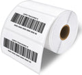 ESSENTIAL 4" x 2" Direct Thermal Labels,1" Core (750 Labels, 1 Roll) by ESSENTIAL