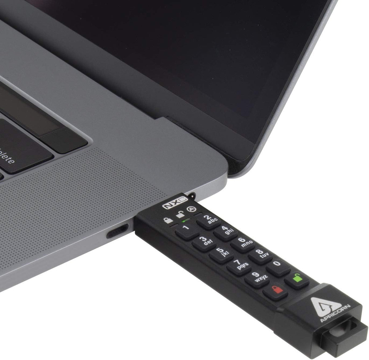 Apricorn 128GB Aegis Secure Key 3 NXC 256-Bit Hardware-Encrypted USB 3.2 Type C Flash Drive, FIPS 140-2 Level 3 Validated (ASK3-NXC-128GB), Black - Image 6
