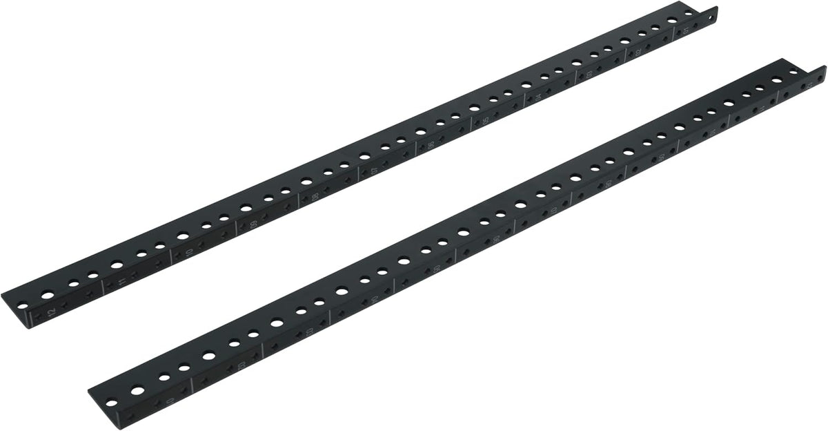 Gator Rackworks Heavy Duty Steel Rack Rail Set, 12U Rack Size (GRW-RACKRAIL-12U) - Image 7