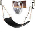 Auoinge Foot Hammock Under Desk FootRest | Adjustable Office Foot Rest Under Desk | Portable Desk Foot Hammock with Headphone Holder by Auoinge