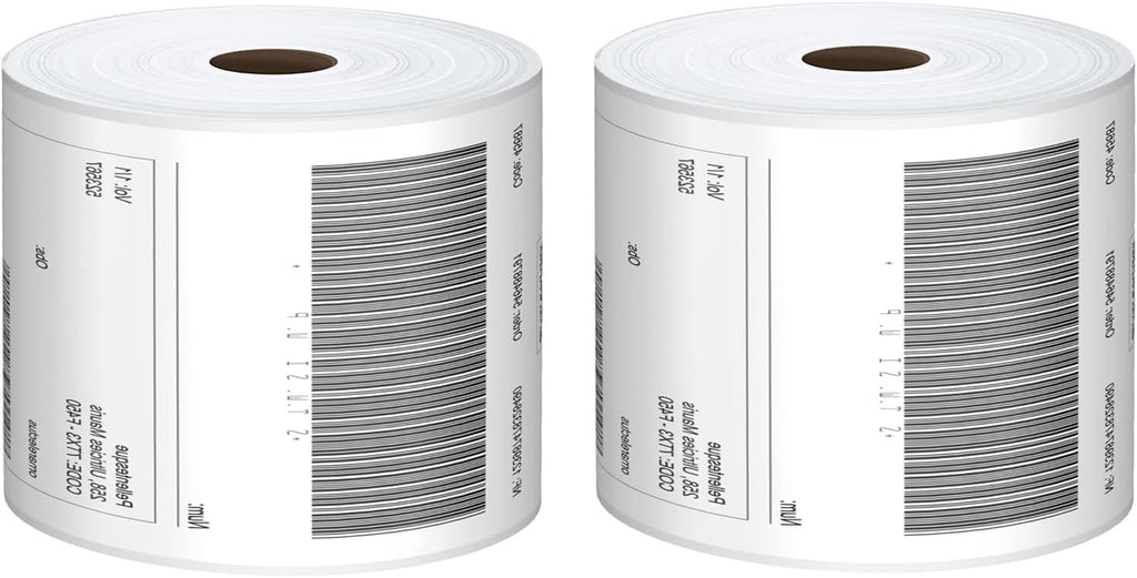 Direct Thermal Labels 4x6-450 Labels/Roll, Thermal Shipping Labels for Zebra 2844 ZP-450 ZP-500 ZP-505, 2 Rolls, 900 Labels(NOT for DYMO) by Muotich