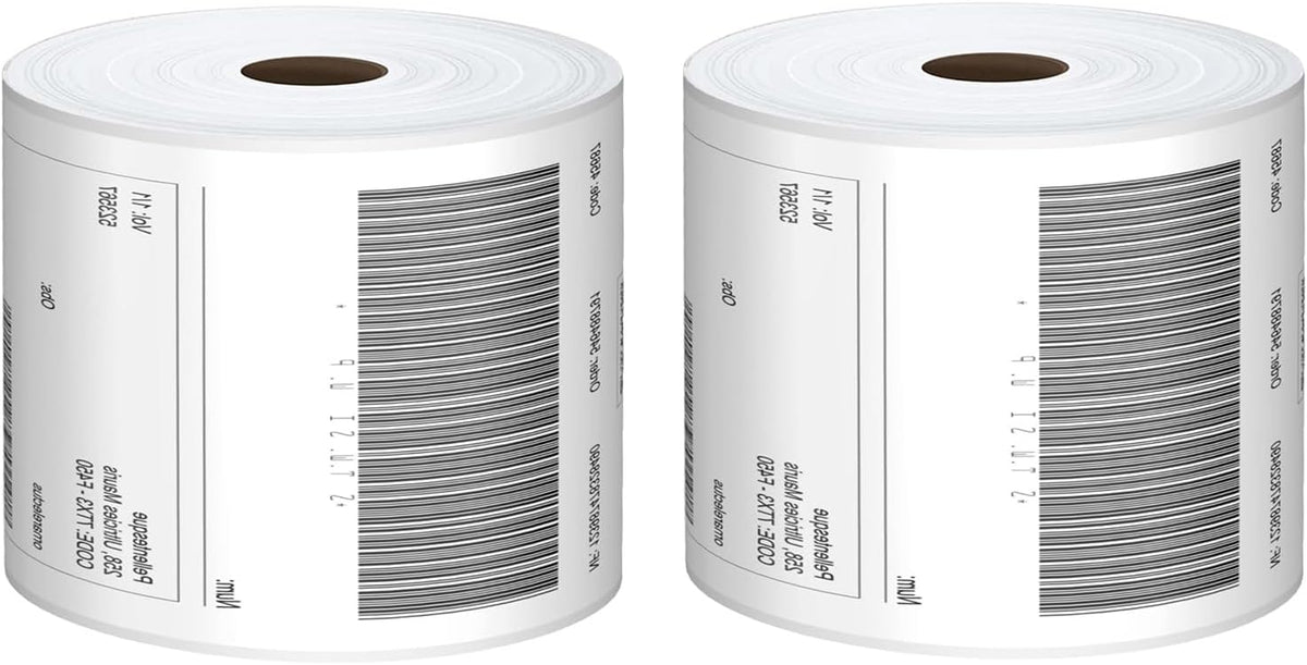 Direct Thermal Labels 4x6-450 Labels/Roll, Thermal Shipping Labels for Zebra 2844 ZP-450 ZP-500 ZP-505, 2 Rolls, 900 Labels(NOT for DYMO) by Muotich