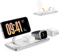 3 in 1 Wireless Charging Station for Apple Devices with MagSafe | For iPhone 17/Air/16/15/14/13/12, AirPods & Apple Watch, Foldable Portable Aluminum Charging Stand, Adapter Included by Petino