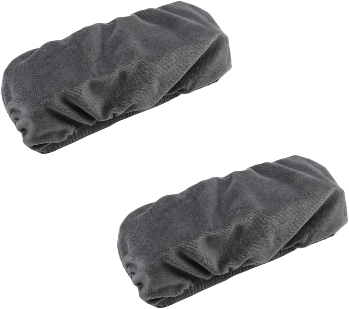 Office Chair Armrest Pads Covers Cushions Slipcovers (Dark Grey) by Tighall