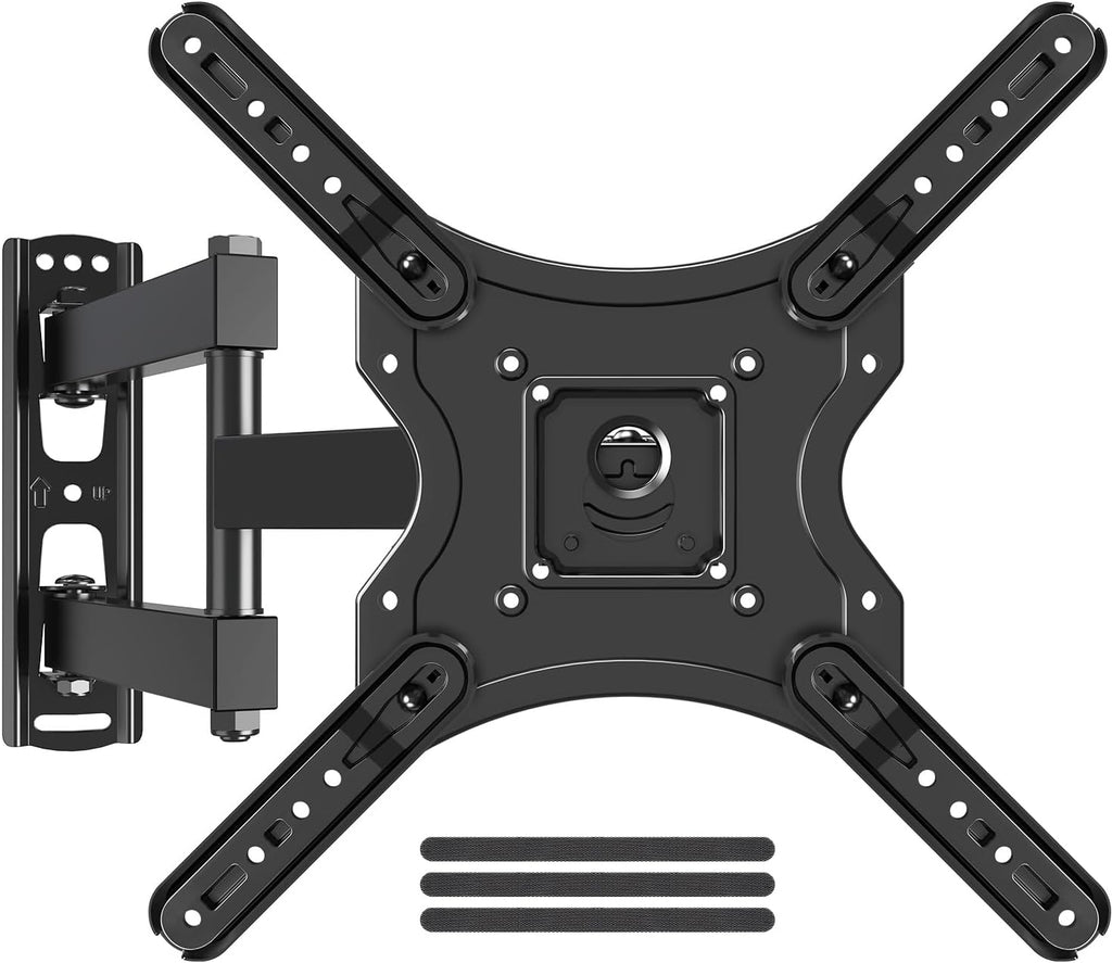 ELIVED Full Motion TV Wall Mount for 26-60" TVs, Max VESA 400x400, 77 lbs. by ELIVED