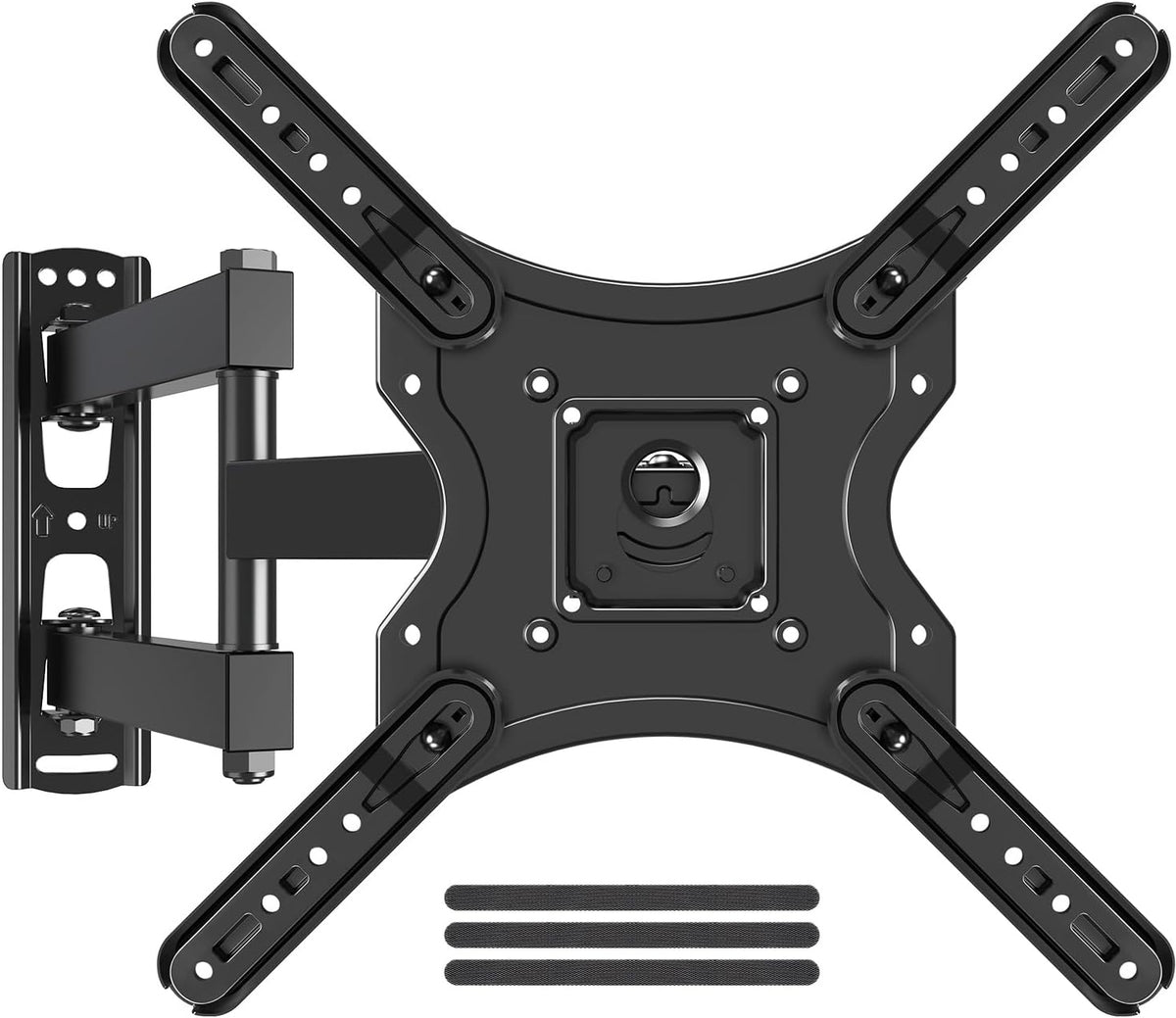 ELIVED Full Motion TV Wall Mount for 26-60" TVs, Max VESA 400x400, 77 lbs. by ELIVED
