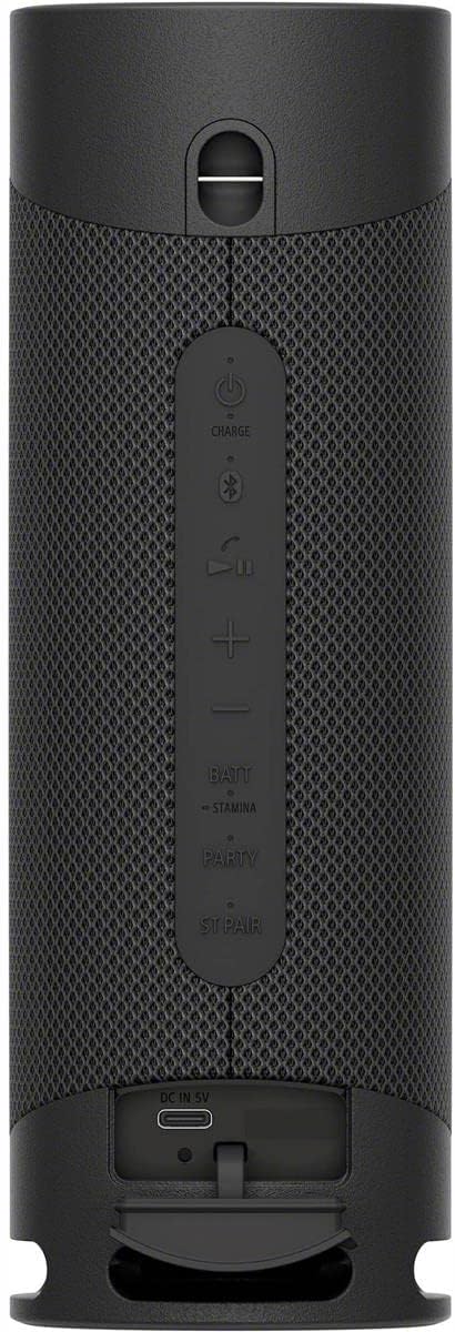 Sony SRS-XB23 EXTRA BASS Wireless Bluetooth Portable Lightweight Travel Speaker, IP67 Waterproof & Durable for Outdoor, 12 Hour Battery, USB Type-C, Removable Strap and Speakerphone, Black | Play it loud with EXTRA BASS soundX-Balanced Speaker - Image 6