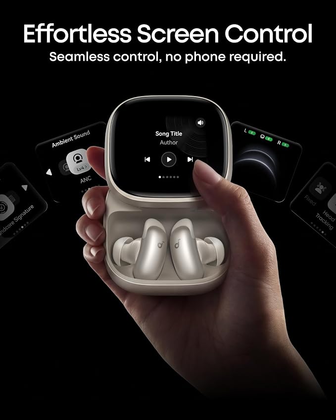 Soundcore Liberty 5 Pro Max by Anker Wireless Earbuds, AI Note-Taker | 120 free mins/mo, membership for more, ANC, Smart Case, 5-min charge for 4 hrs playtime, whisper-clear calls for meetings - Image 9