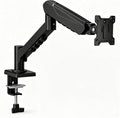 Monitor Arm Desk Mount, Mechanical Spring, 17-32 Inch, VESA 75/100 | Mechanical spring monitor arm supports 4.4-19.8 lbs and VESA 75x75/100x100; C-clamp and grommet bases fit more desk setups. by Unknown