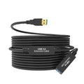 32Feet USB 3.0 Extension Cable,Type A-Male A-Female Extender Cord, With 2 Expansion Chipset Signal Boosters, Compatible With Oculus Quest 2 VR, Xbox, PS4,Webcam,Printer, Hard Drive,USB HUB Etc. by W+WDX%C2%A0MAST+DYNAPOINT+LIMITED