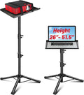 CAHAYA Projector Stand Tripod Adjustable Height Portable Laptop Rack Tray | 26-51.5" Adjustable Height Holder for Projectors Laptops Books Tablets Heavy-duty Stand for Outdoor Movies Music by CAHAYA