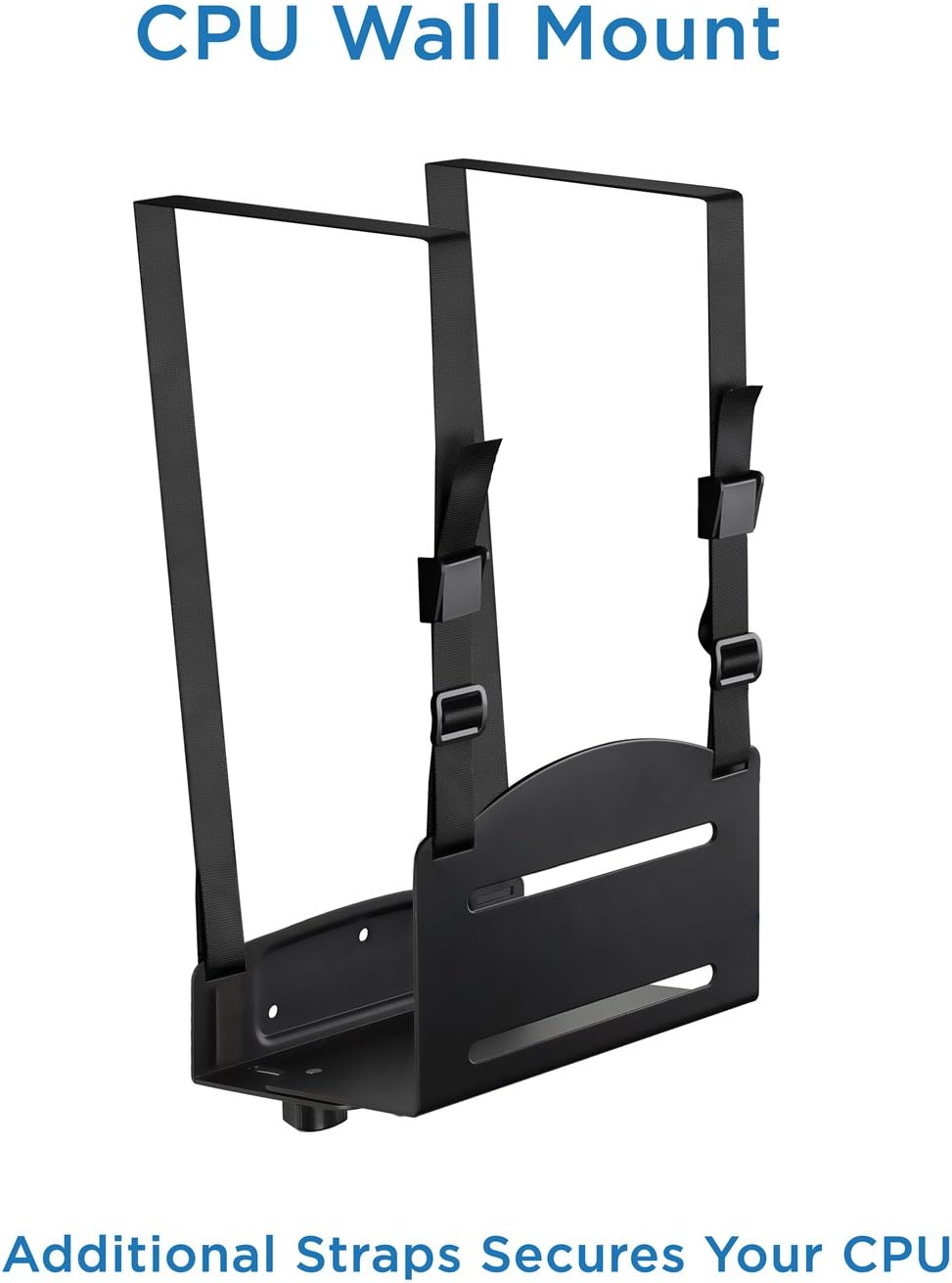 Mount-It! Monitor and Keyboard Wall Mount with CPU Holder, 13-32in Screens - Image 9