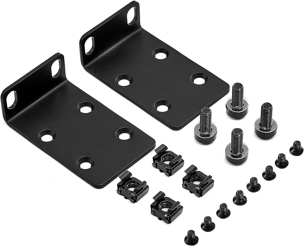 Rack Mount Kit 19" Large Switch Rack Ears Compatible for Cisco Small Business Series (18-50 Port Models) RM-300-19 by PhyinLan