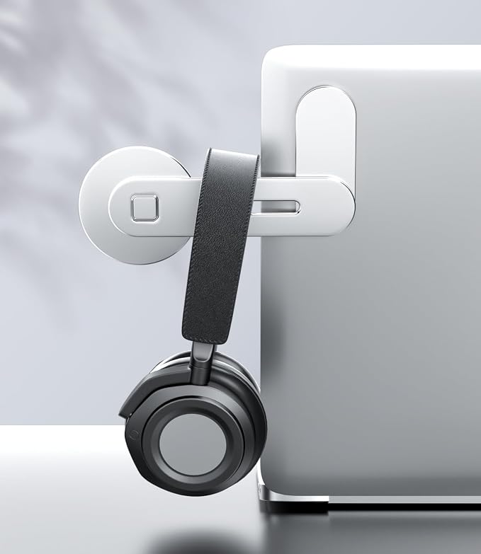 CloudValley Magnetic Laptop Phone Holder for iPhone 17/16/15/14/13 MagSafe | Adjustable Phone Monitor Side Mount, Slim Portable Foldable Computer Expansion Bracket, Silver - Image 8