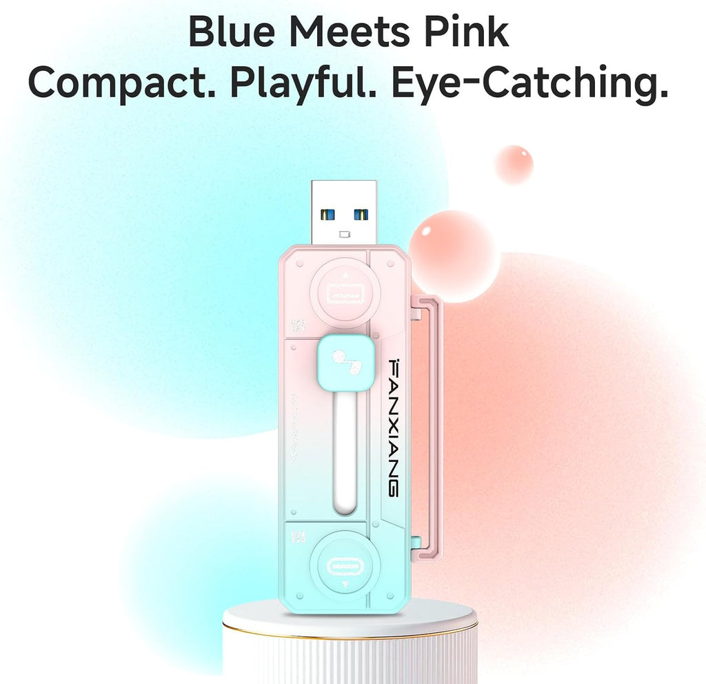 512GB External SSD USB Drive, Up to 1000MB/s USB-C & USB-A Portable SSD - Image 7