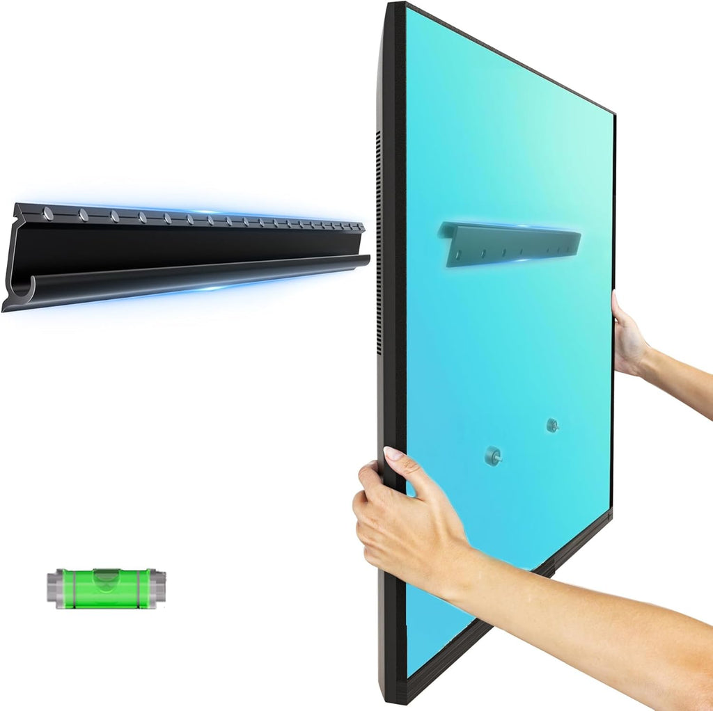 No Stud TV Wall Mount for 12-55 inch TVs, No Drill TV Mount by EZISE