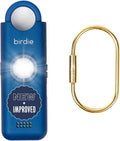She’s Birdie 3.0 New Version – The Original Personal Safety Alarm for Women by Women–Loud Siren, Flash Light and Rechargeable Battery in a Variety of Colors (Metallic Indigo Blue) by She's Birdie