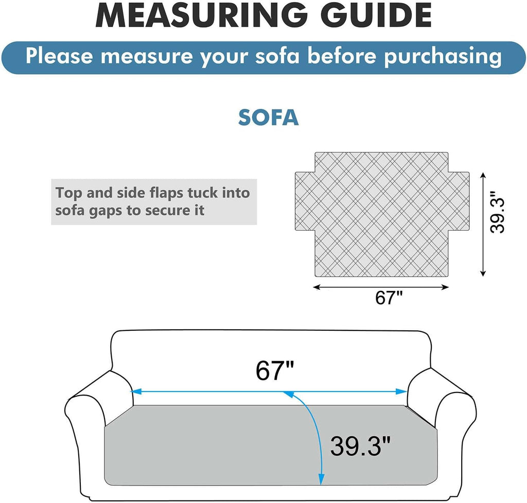 Waterproof Couch Cover for Dogs Non Slip Washable Sofa Protector - Image 2