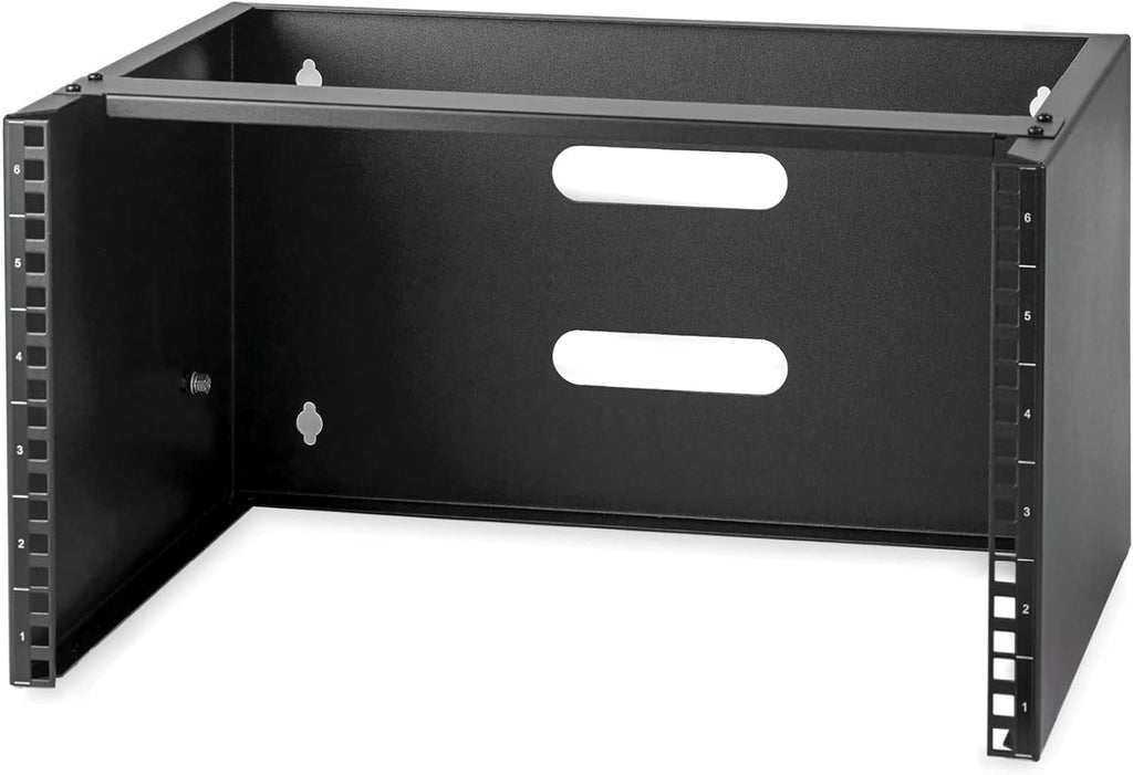 StarTech 6U 19in Wall-Mount Network Rack, 14in Deep, 44lb (WALLMOUNT6) by StarTech.com