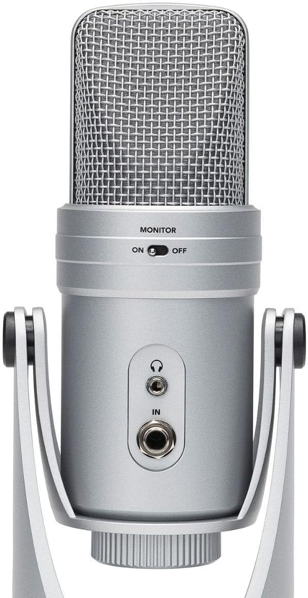 SAMSON G Track Pro USB Microphone with Built in Audio Interface Silver - Image 5