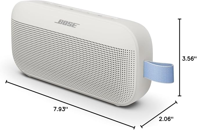 Bose SoundLink Flex Bluetooth Speaker (2nd Gen) - Portable Outdoor Speaker with Hi-Fi Audio, Waterproof and Dustproof, USB-C, Up to 12 Hours Battery Life, Fog Grey - Limited Edition Color - Image 6