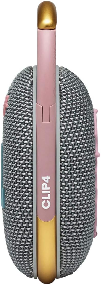 JBL Clip 4 - Portable Mini Bluetooth Speaker, big audio and punchy bass, integrated carabiner, IP67 waterproof and dustproof, 10 hours of playtime, speaker for home, outdoor and travel (Grey) - Image 8