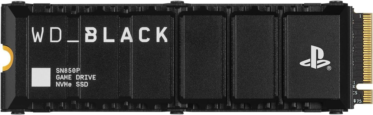WD_Black 8TB SN850P NVMe M.2 SSD Officially Licensed Storage Expansion for PS5 Consoles, up to 7200MB/s, with heatsink - WDBBYV0080BNC-WRSN by WD_BLACK