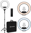 Lume Cube Ring Light Pro | Wireless Professional Lighting for Photography, Streaming, Video | Fully Adjustable Color and Brightness | Includes Sturdy, Portable Tripod Mount and Padded Carrying Case by LumeCube
