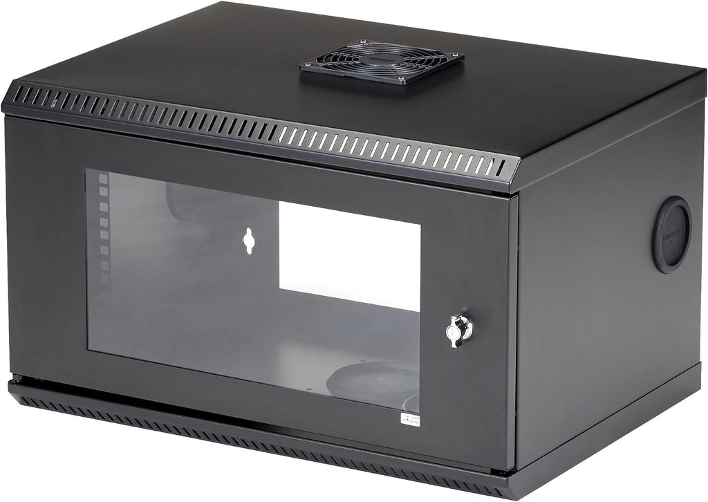 StarTech 6U Wall-Mount Cabinet, 19in, 2-Post, 11in Deep, 110lb (RK619WALL) - Image 2