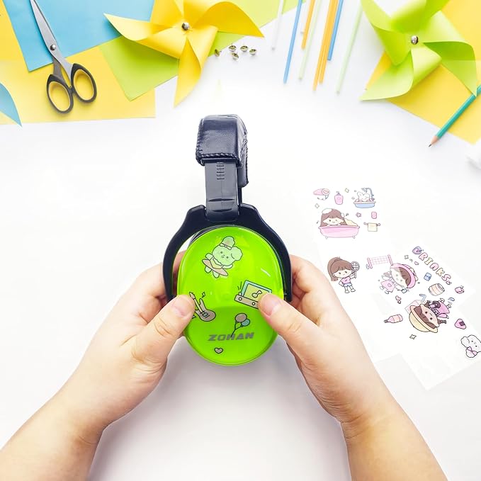 ZOHAN Kids Ear Protection 3 Pack, 25dB NRR Noise Cancelling Headphones for Kids, with Pillowy Pads, for Monster Truck, School, Autism, Sensory, Fireworks, Concerts, Events (Green*3) - Image 8