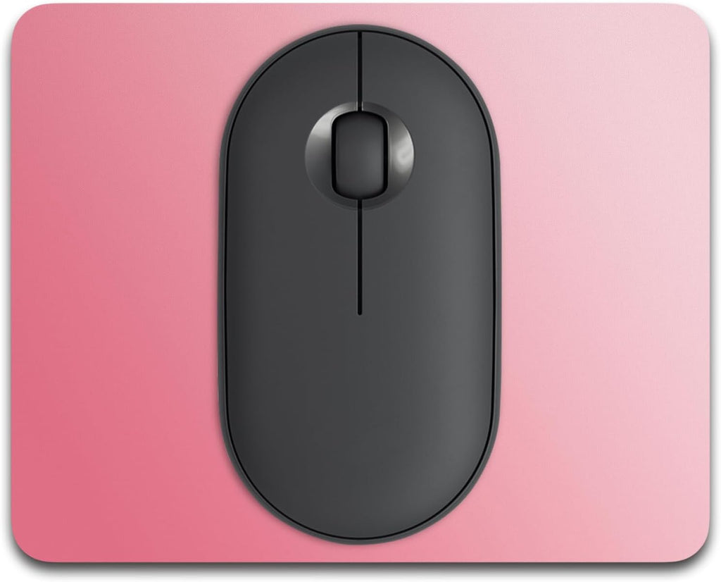 Small Mouse Pad, 5 x 6 Inch Thick Rubber Premium-Textured Non-Slip Portable & Washable Mini Mouse Mat for Women Men Wireless Laptops Keyboard Tray Gaming Work Travel,Gradient Rose by Dapesuom
