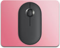 Small Mouse Pad, 5 x 6 Inch Thick Rubber Premium-Textured Non-Slip Portable & Washable Mini Mouse Mat for Women Men Wireless Laptops Keyboard Tray Gaming Work Travel,Gradient Rose by Dapesuom