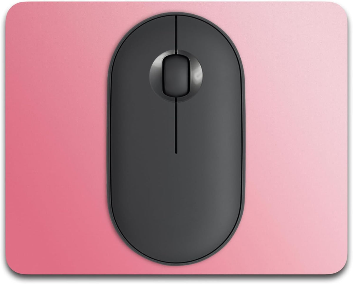 Small Mouse Pad, 5 x 6 Inch Thick Rubber Premium-Textured Non-Slip Portable & Washable Mini Mouse Mat for Women Men Wireless Laptops Keyboard Tray Gaming Work Travel,Gradient Rose by Dapesuom