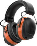 Qozybuds Bluetooth 6.0 Hearing Protection Headphones with 120H Working Time, 30dB SNR, Superior Stereo Sound Quality, Larger Buttons for Easy Operation, Safety Ear Muffs for Lawn Mowing, Workshops by Enjoysmartmusiclife