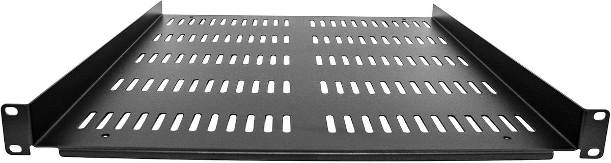 StarTech 1U Vented Rack Shelf, 19in, 55lb, 20in Deep (SHELF-1U-20-FIXED-V) - Image 4