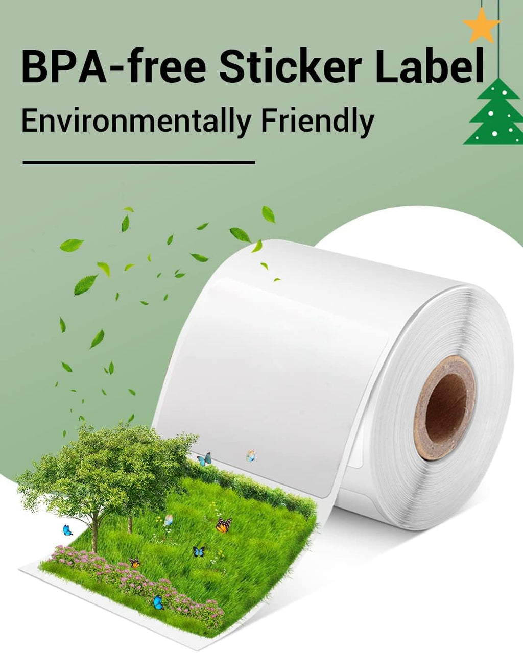 Phomemo Color Labels 6 Rolls,1.57"x1.18", Use for M110/M100/M220, 1380 PCS - Image 4