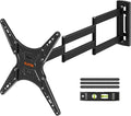 ELIVED Outdoor Long Arm TV Mount for 26-65" TVs, Max VESA 400x400, 77 lbs. | 37.4in long extension, weatherproof full motion bracket, swivel & tilt for patio outdoor televisions by ELIVED
