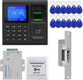 Fingerprint and RFID Access Control Kit, Supports USB Data Download by FSTW