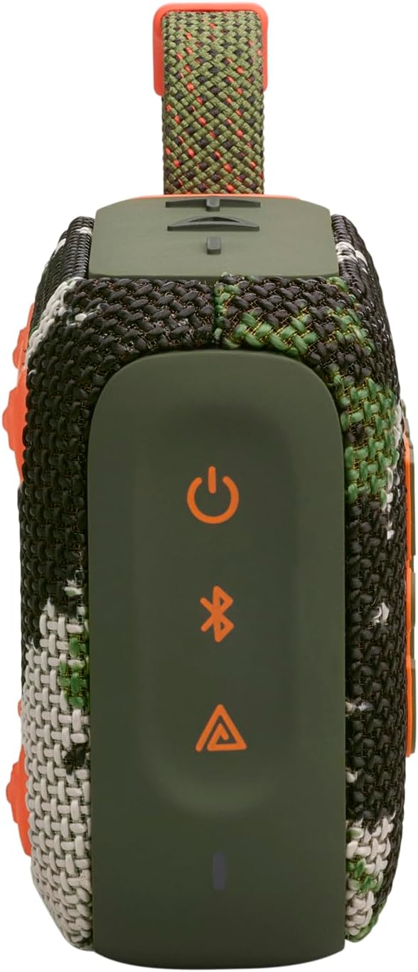 JBL Go 4 - Ultra-Portable, Waterproof and Dustproof Bluetooth Speaker, Big JBL Pro Sound with Punchy bass, 7-Hour Built-in Battery, Made in Part with Recycled Materials (Squad) - Image 7