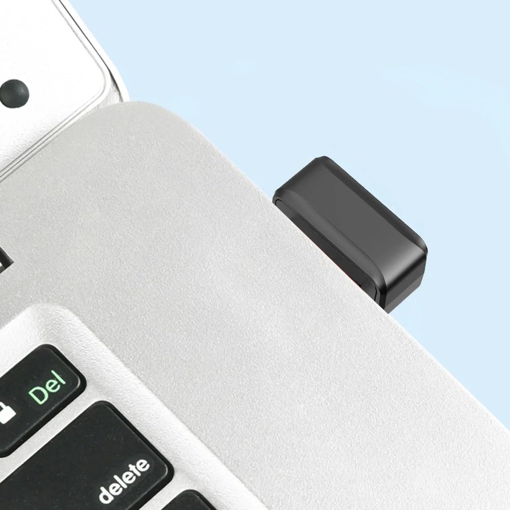 USB Fingerprint Key Reader FIDO U2F Speedy Matching Security Key Hello Anti-Spoofing Mini Fingerprint Reader Easy Install Easy to Use, Black, 500450823 - Image 7