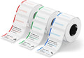 NIIMBOT M2/M3 Thermal Transfer Labels 3 Rolls 1.57''×0.79'' Multi-Color Set by NIIMBOT